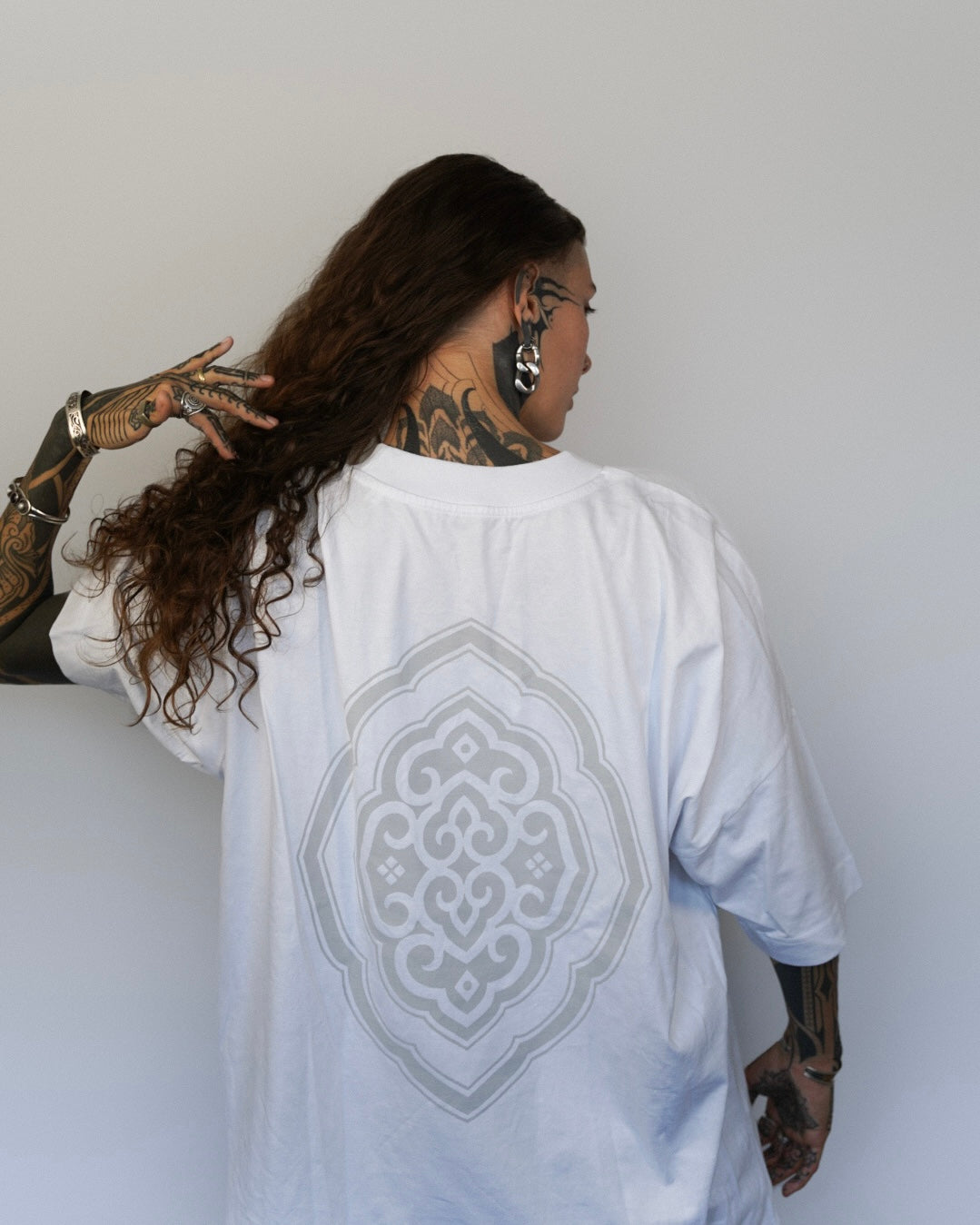 White Ornamental Shirt