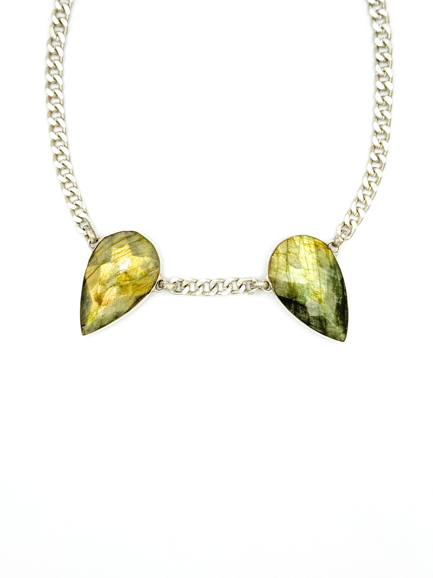 Double Labradorite Necklace