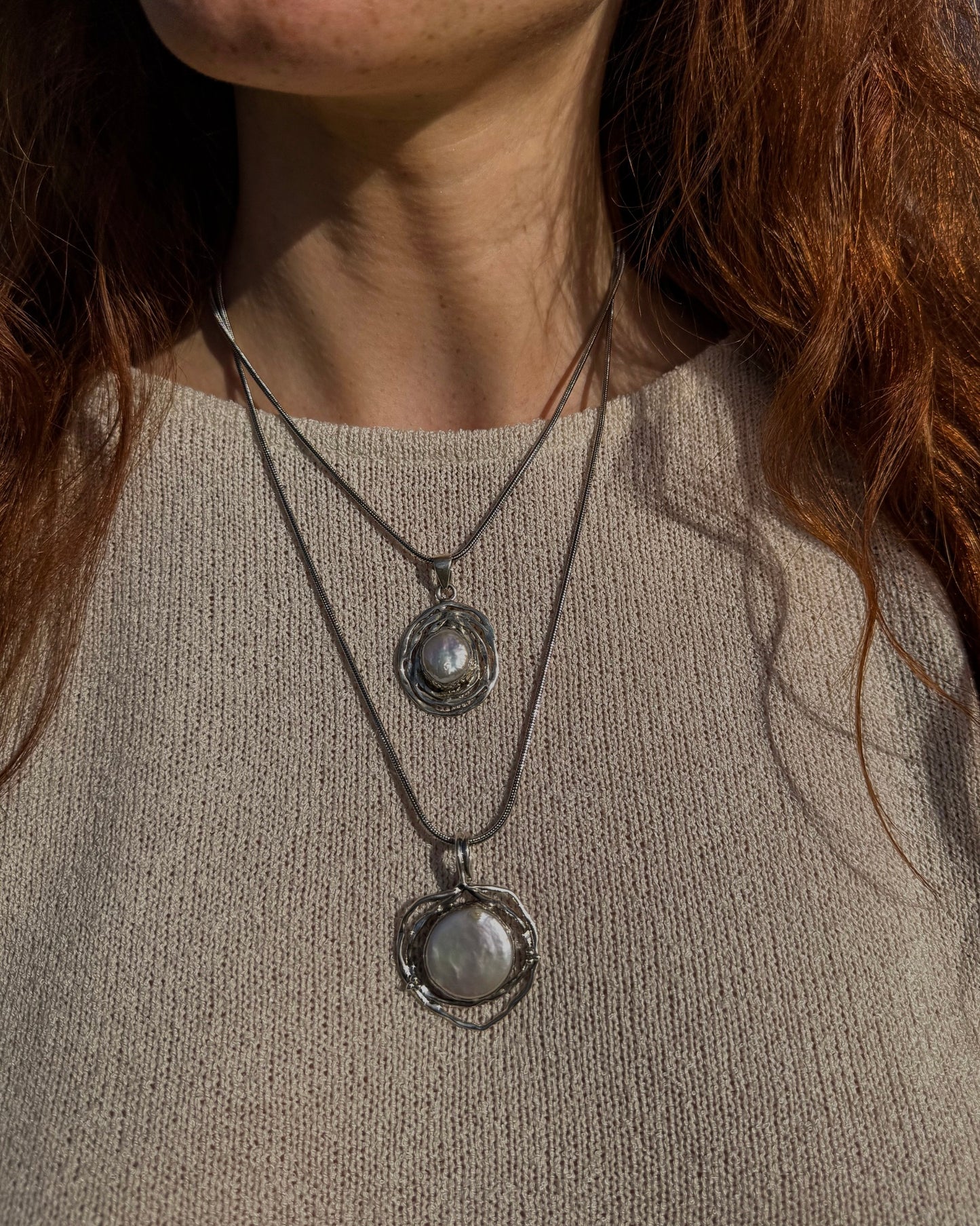 Atlan Baroque Pearl Necklace