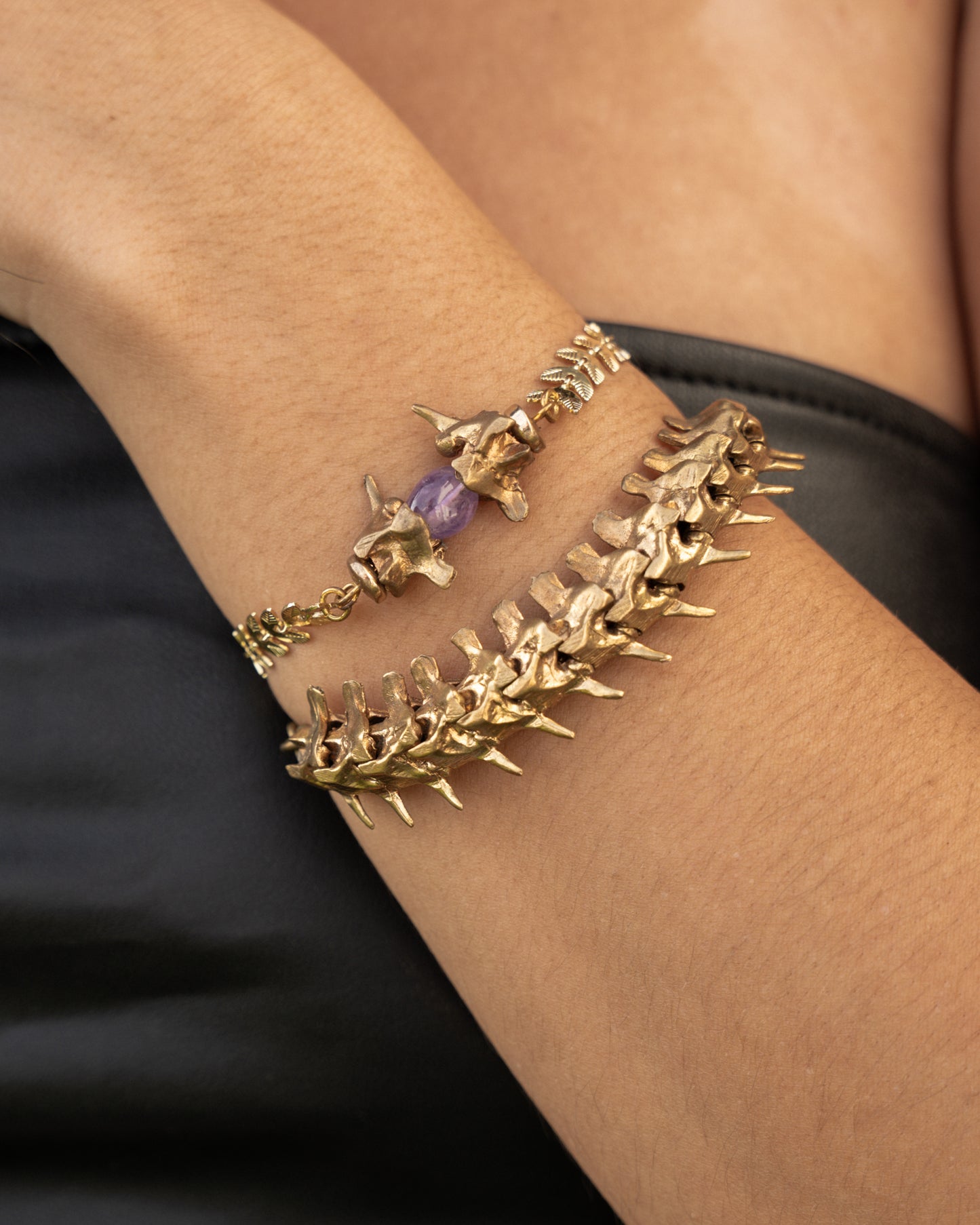 Snake Vertebrae Bracelet