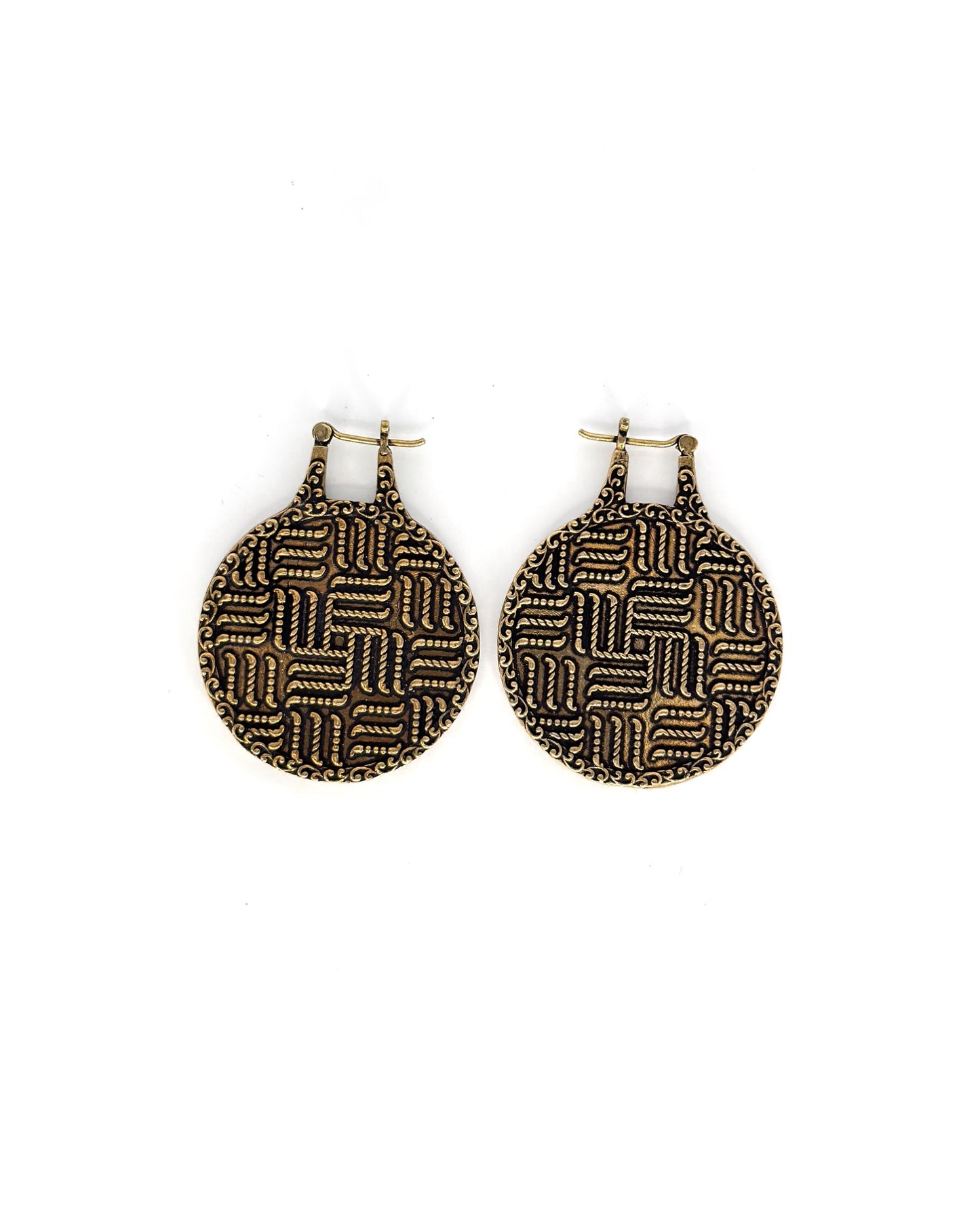 Woven Manji Earweights