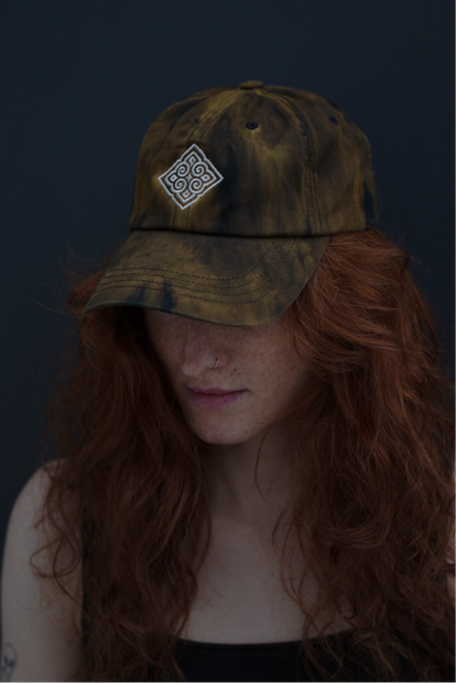 Unique Hand-Dyed Ornament Dad Cap