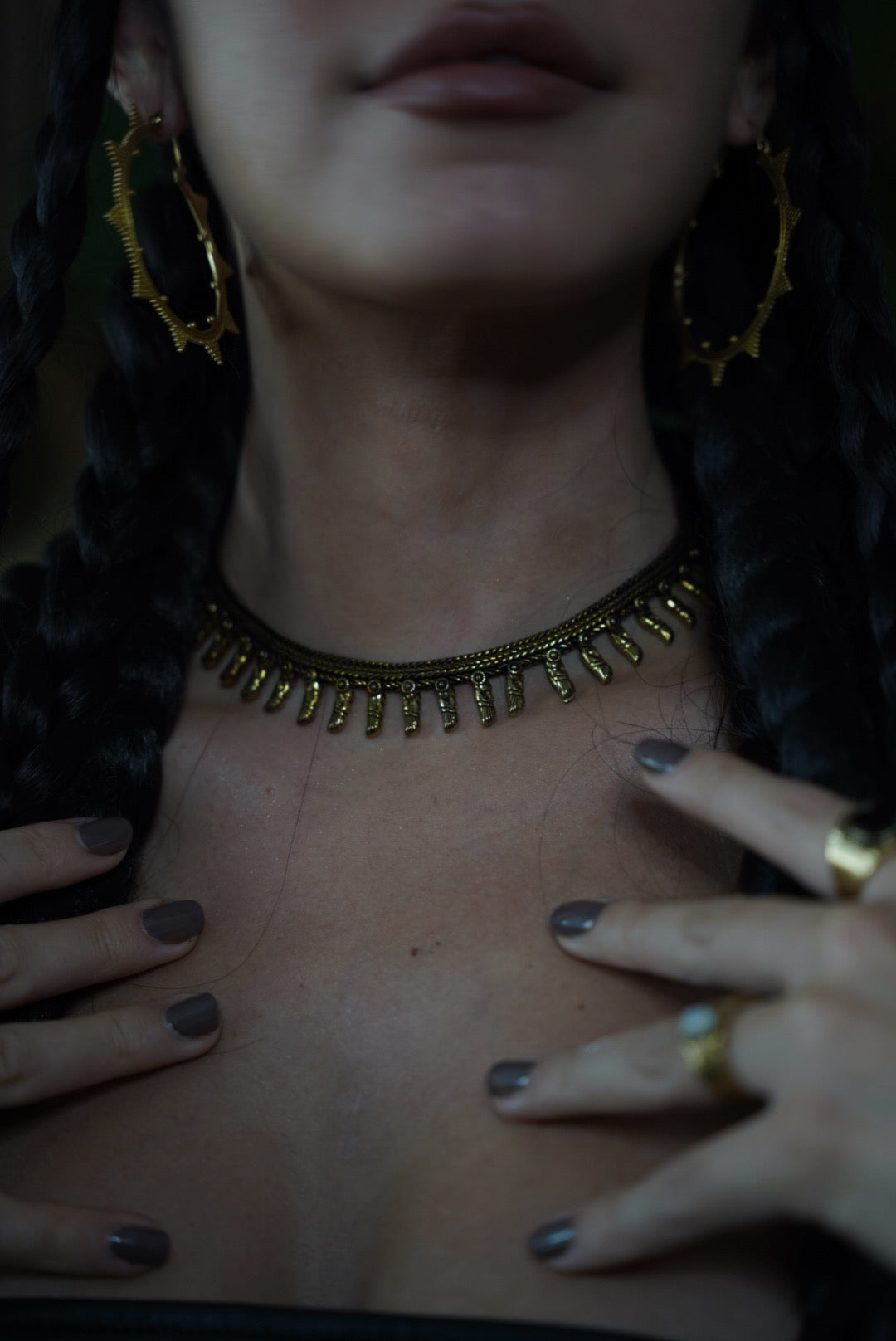 Rajasi Feather Necklace