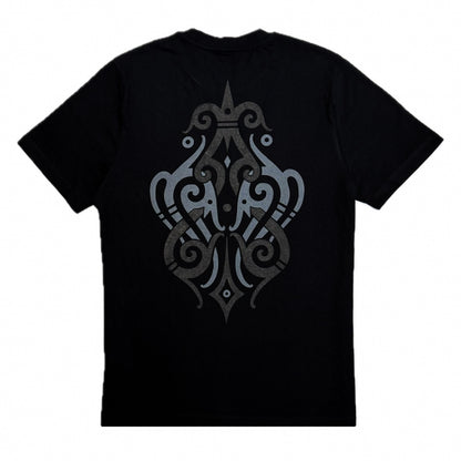 Black Borneo-Inspired Shirt