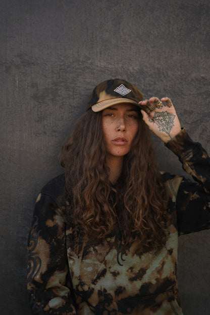 Unique Hand-Dyed Ornament Dad Cap