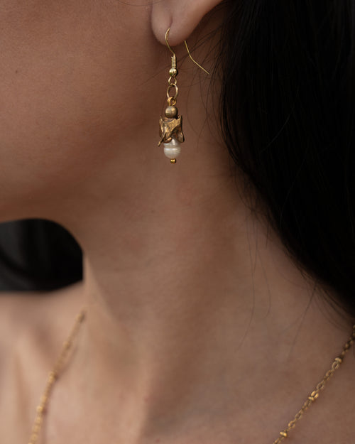 Snake Vertebrae Earrings