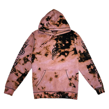 Unique Hand-Dyed Borneo-Inspired Hoodie
