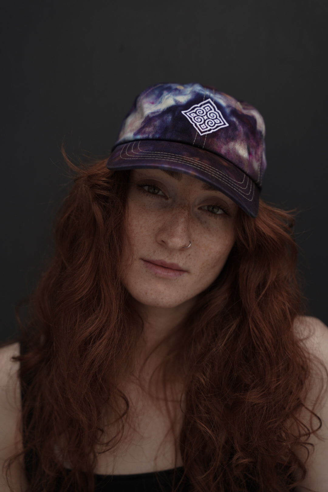 Unique Hand-Dyed Ornament Dad Cap