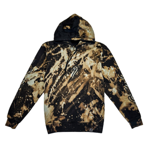 Unique Hand-Dyed Borneo-Inspired Hoodie