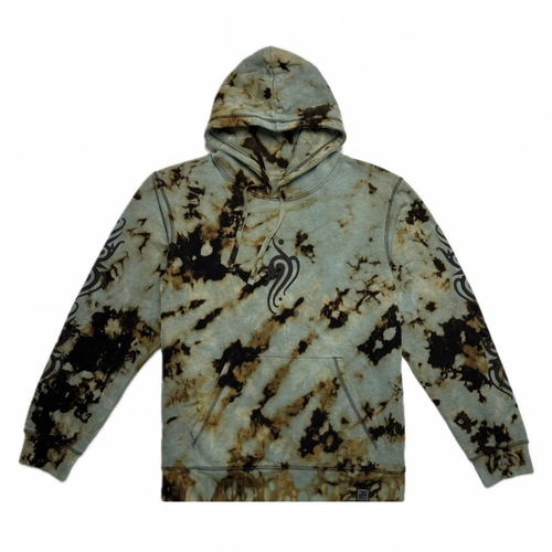 Unique Hand-Dyed Borneo-Inspired Hoodie