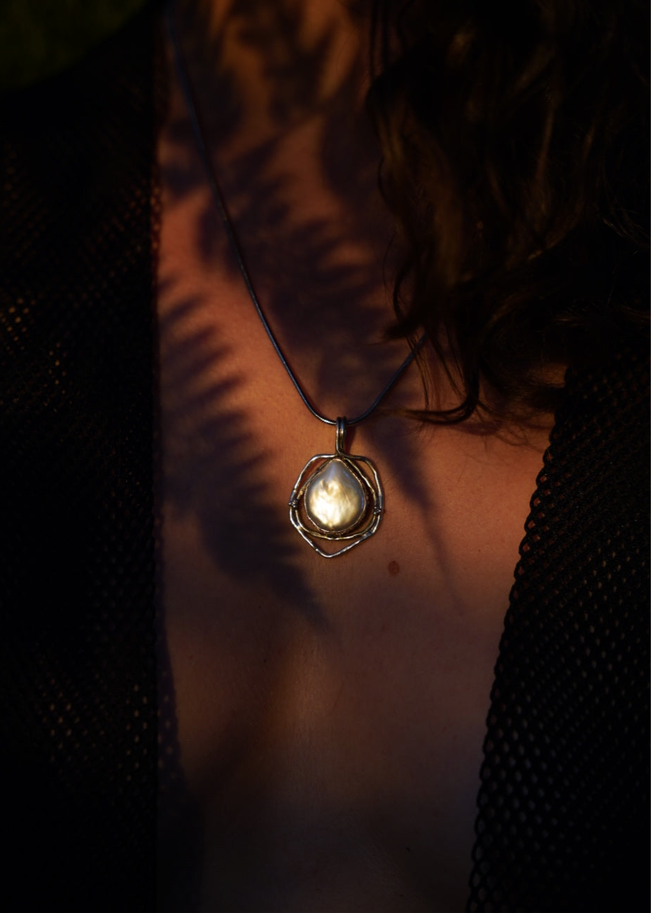 Atlan Baroque Pearl Necklace