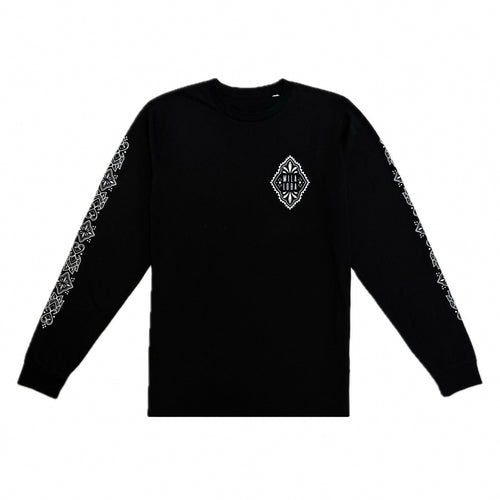 Black Ornamental Long Sleeve