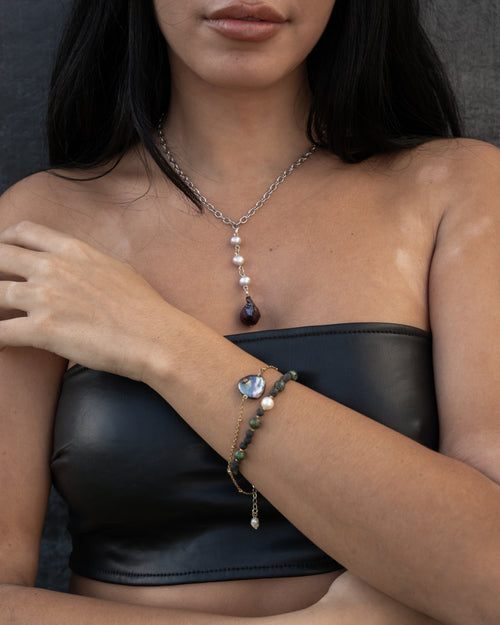 Black Pearl Bracelet