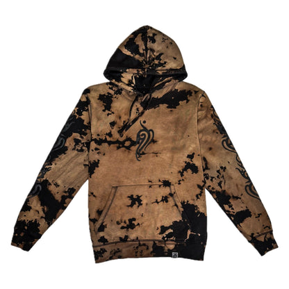 Unique Hand-Dyed Borneo-Inspired Hoodie