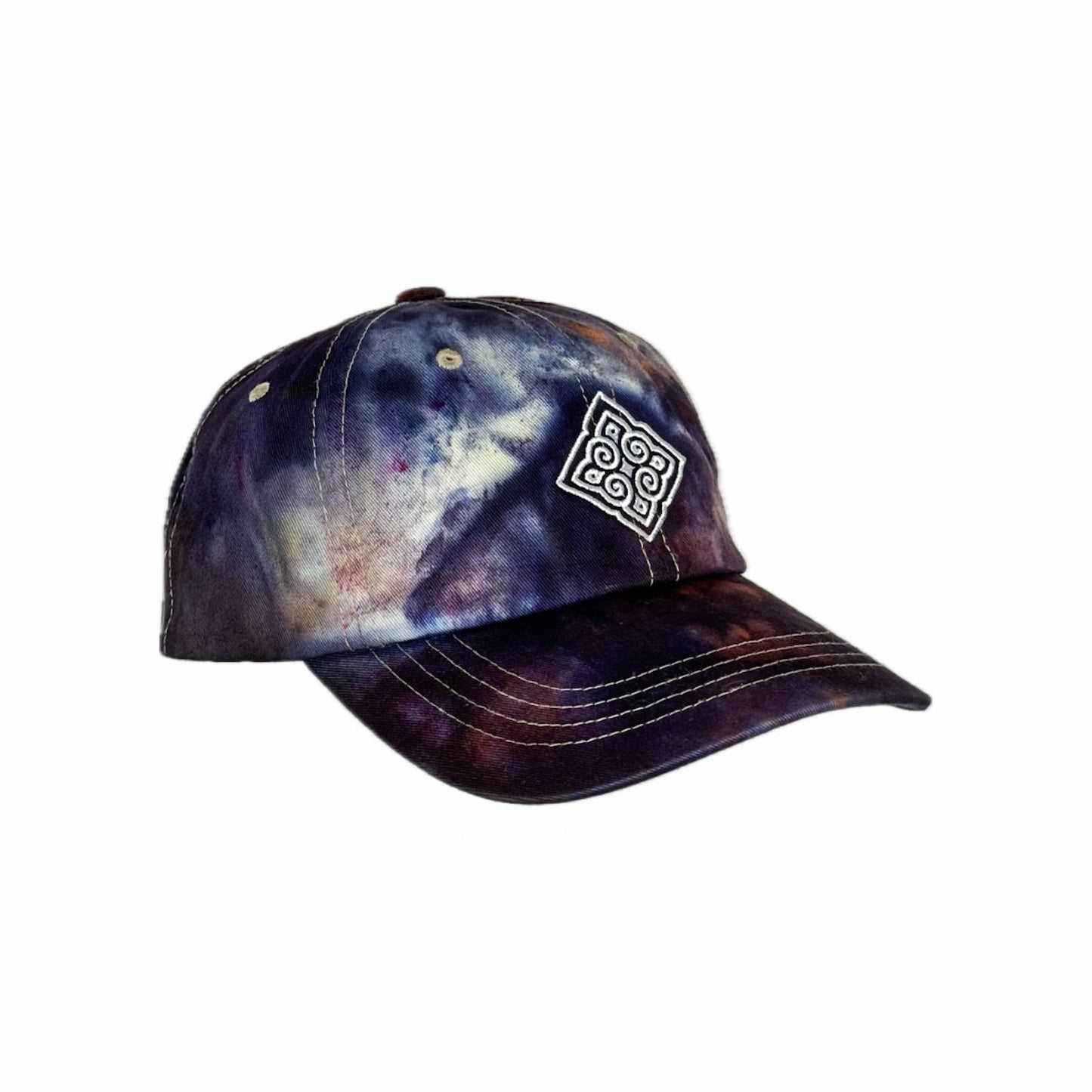 Unique Hand-Dyed Ornament Dad Cap