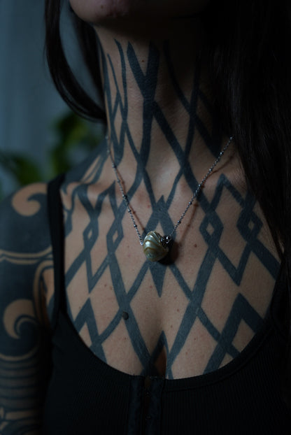 Nautilus Heart Necklace