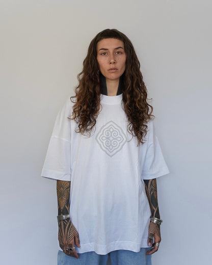 White Ornamental Shirt