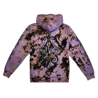 Unique Hand-Dyed Borneo-Inspired Hoodie