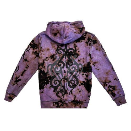 Unique Hand-Dyed Borneo-Inspired Hoodie