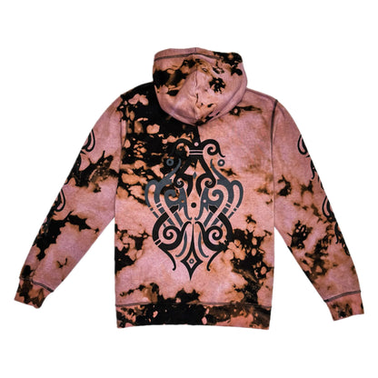 Unique Hand-Dyed Borneo-Inspired Hoodie
