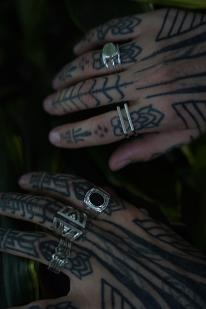 Black Tourmaline Ring