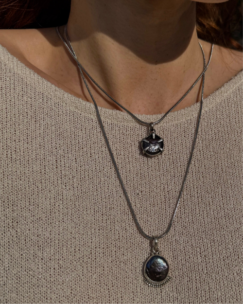 Atlan Baroque Pearl Necklace