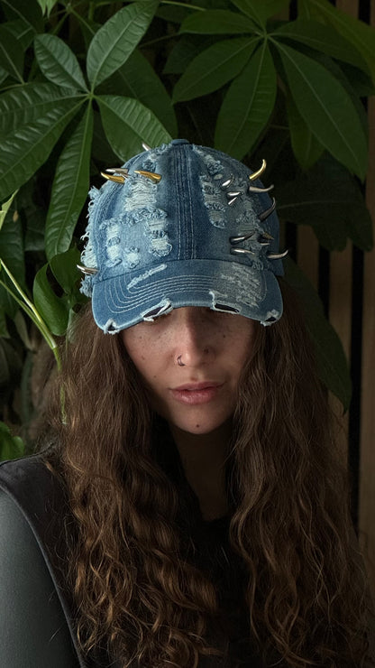 Distressed Grunge Cap