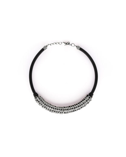 Silver Reptile Necklace