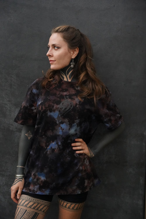 Unique Hand-Dyed Borneo-Inspired Shirt