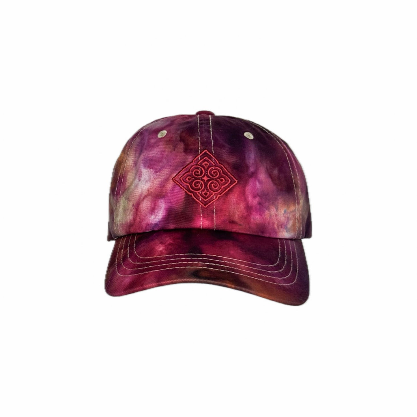 Unique Hand-Dyed Ornament Dad Cap