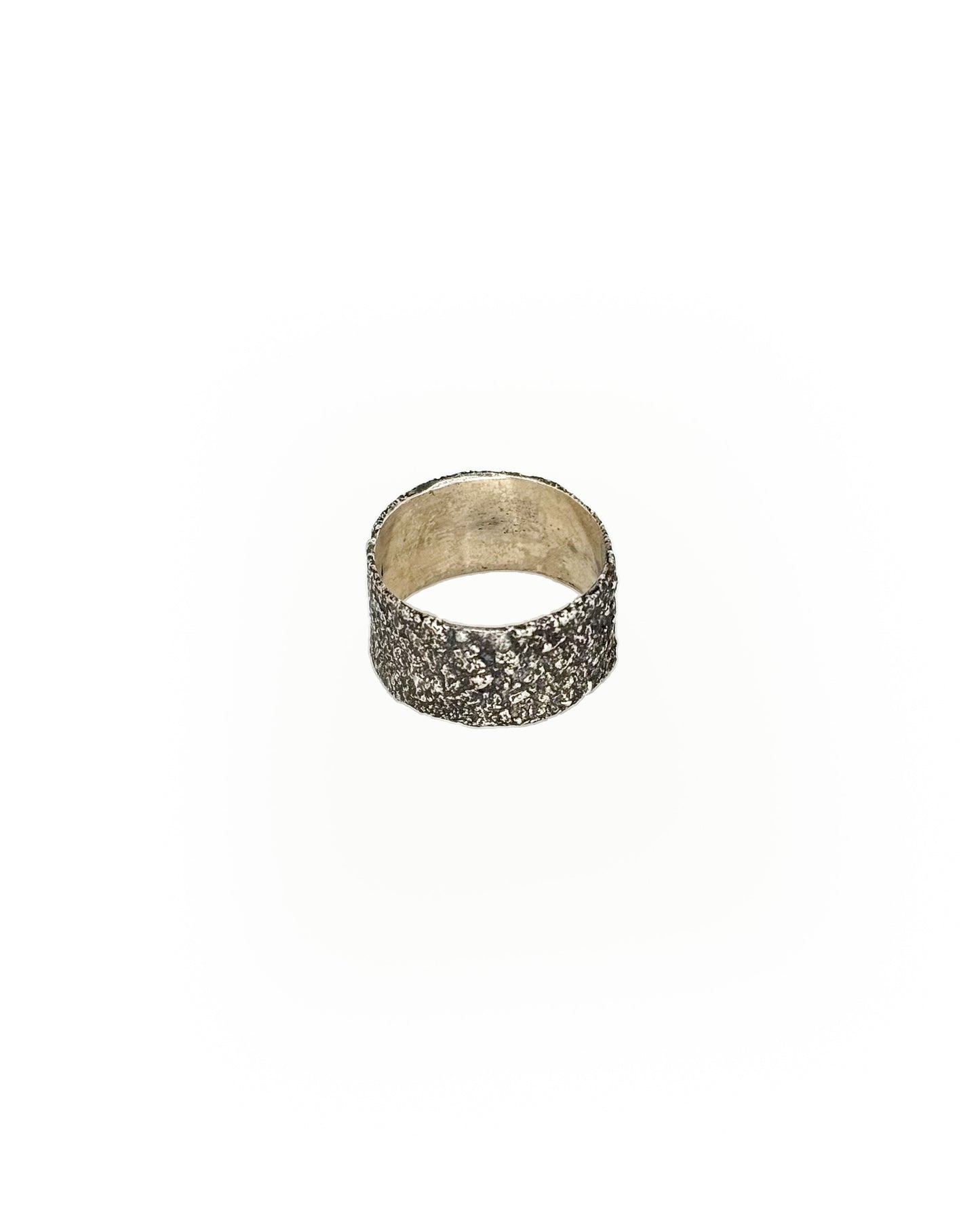 Textured Silver Ring