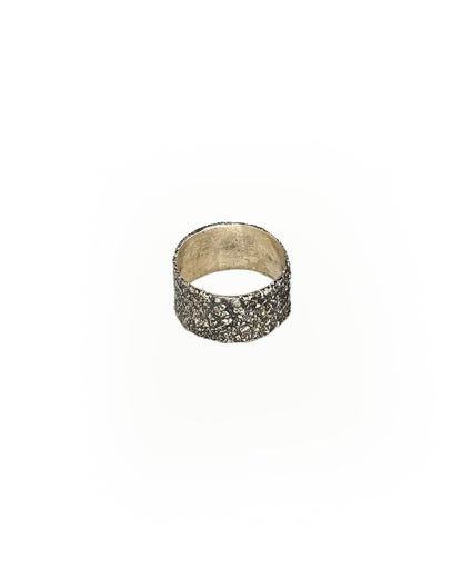 Textured Silver Ring