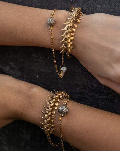 Snake Vertebrae Bracelet