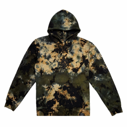 Unique Hand-Dyed Borneo-Inspired Hoodie