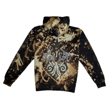 Unique Hand-Dyed Borneo-Inspired Hoodie