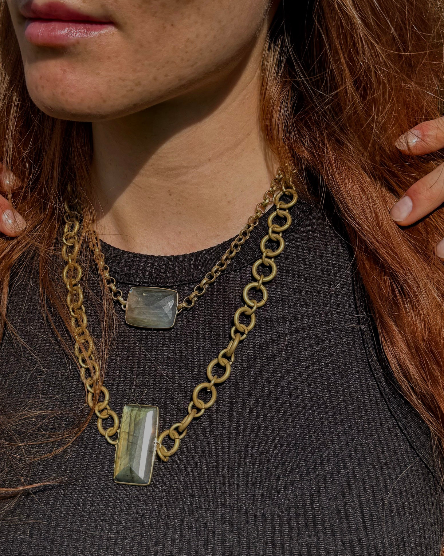 Labradorite Chain