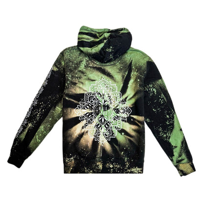 Unique Hand-Dyed Ornamental Hoodie