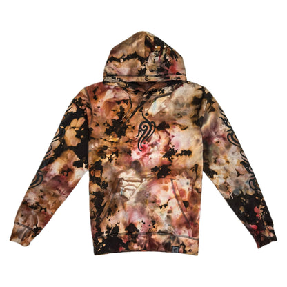 Unique Hand-Dyed Borneo-Inspired Hoodie