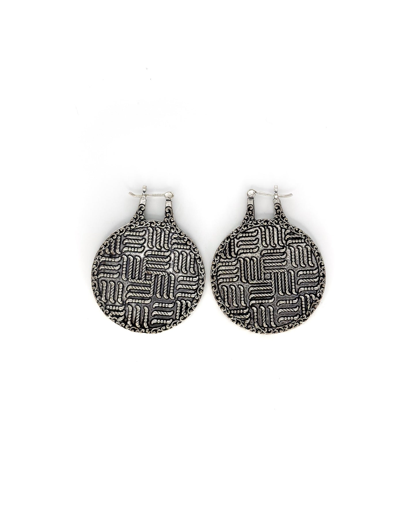 Woven Manji Earweights