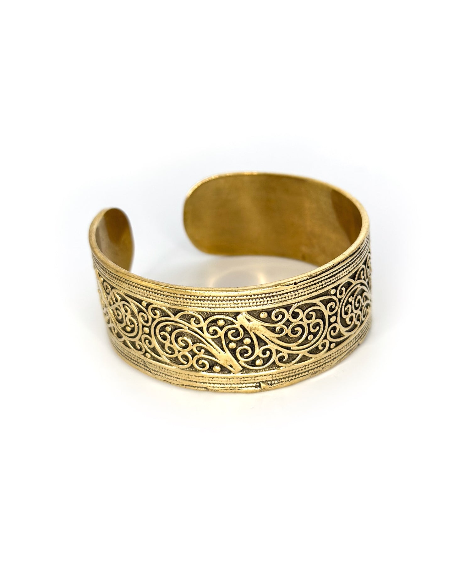 Ornamental Texture Bangle