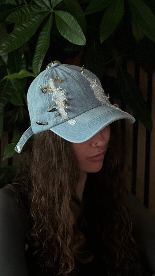 Distressed Grunge Cap