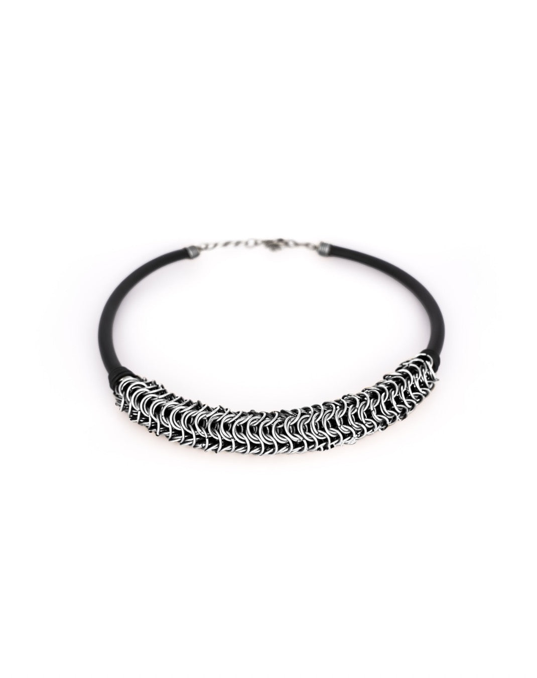 Silver Reptile Necklace