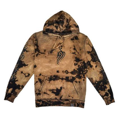 Unique Hand-Dyed Borneo-Inspired Hoodie