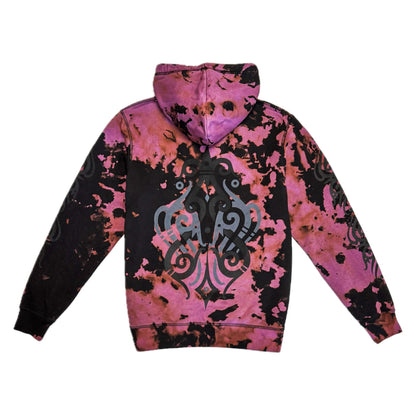 Unique Hand-Dyed Borneo-Inspired Hoodie