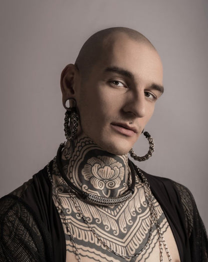 Silver Reptile Earrings