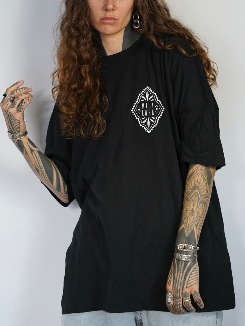 Black Ornamental Shirt