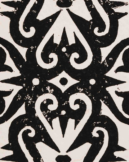 Borneo-Inspired Linocut Prints (Black)