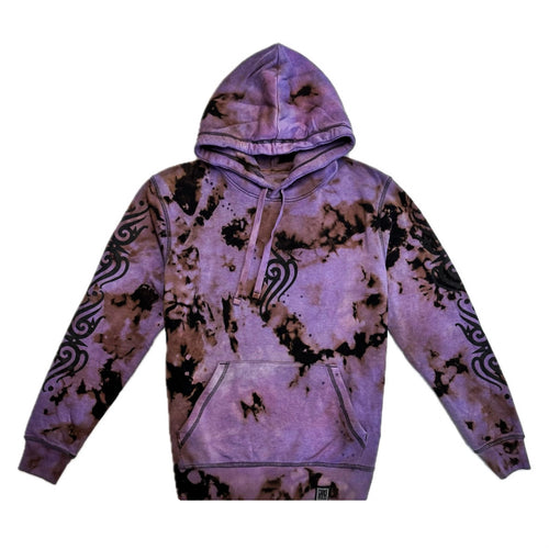 Unique Hand-Dyed Borneo-Inspired Hoodie
