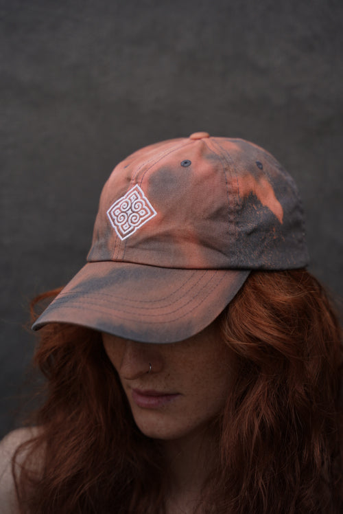 Unique Hand-Dyed Ornament Dad Cap